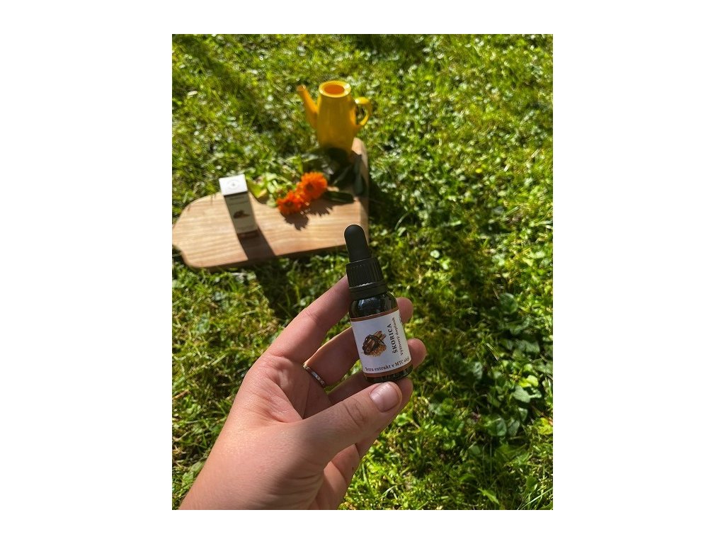 LIEČIVÉ KVAPKY S TETRA EXTRAKTOM ŠKORICE  V MCT – C8 OLEJI